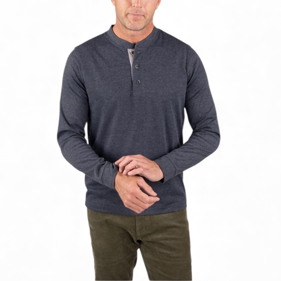 Tailor Vintage Other - Tailor Vintage Dark Indigo Heather Long Sleeve Sweater size S